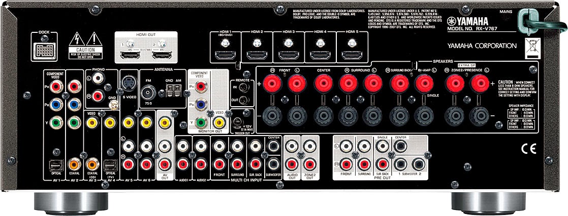 AudioBaza: Yamaha RX-V767 - AV Receiver AudioBaza: Yamaha RX-V767 - AV Receiver